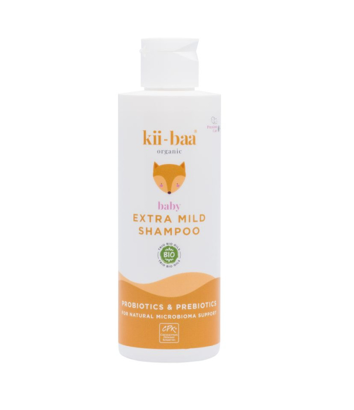 kii-baa Extra jemný šampon 0+ s pro/prebiotiky 200ml