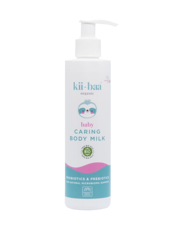 kii-baa Pečující tělové mléko 0+ s pro/prebiotiky 250 ml
