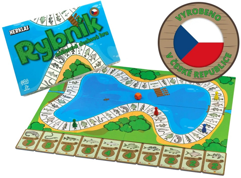 Herklas rybník – desková společenská hra