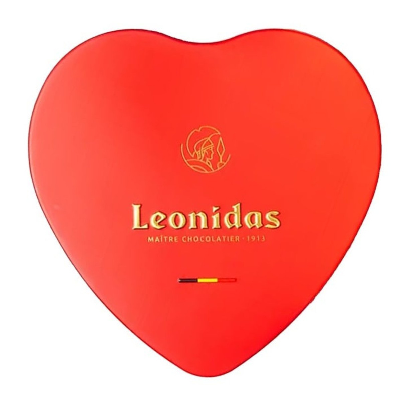Leonidas Bonboniéra ve tvaru srdce s pralinkami 9 ks