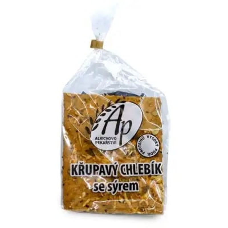 Alrichovo pekařství Křupavý chlebík se sýrem