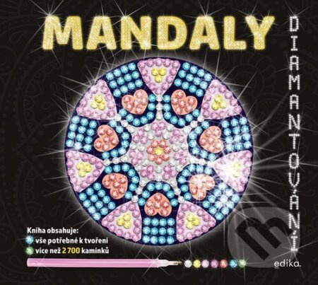 Diamantování Mandaly - Andrea Brázdová - kniha z kategorie Omalovánky, vystřihovánky, papír