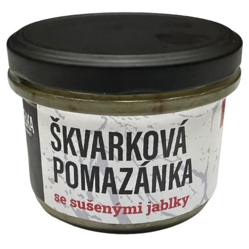 Řeznictví Čejka Škvarková pomazánka se sušenými jablky