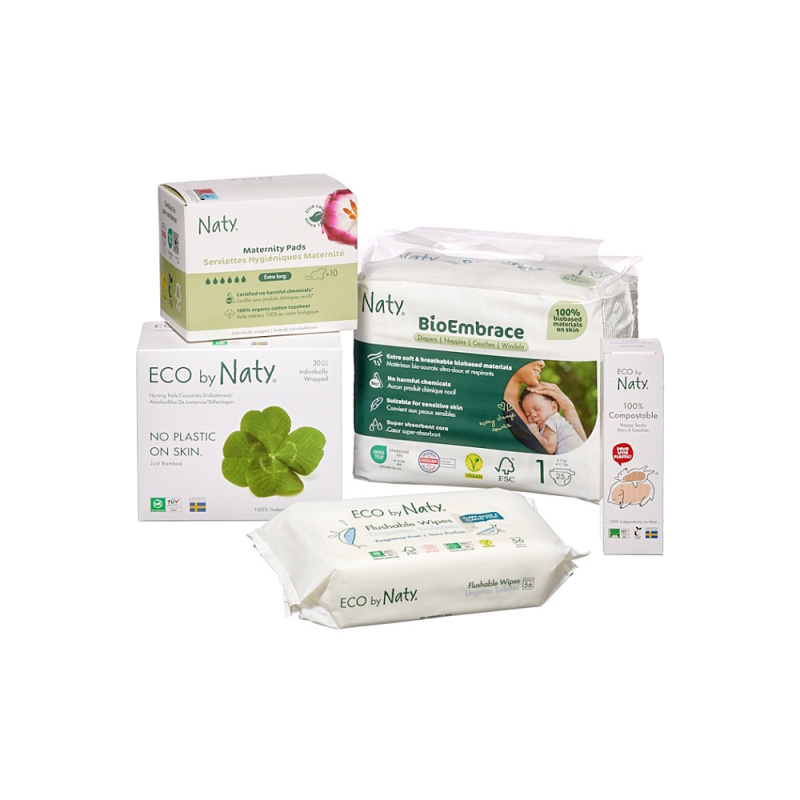 ECO BY NATY Novorozenecký balíček 5 kusů
