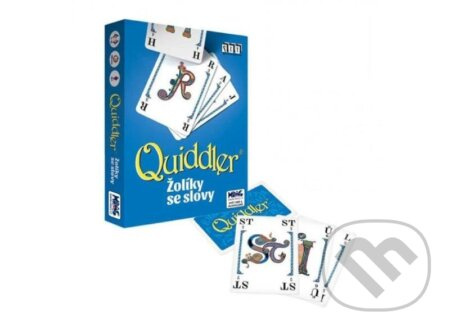 Quiddler: Žolíky se slovy - J. Marsha Falco - hra z kategorie Karty, pexeso