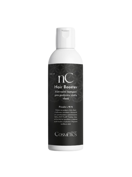 nanoSPACE Přírodní šampon pro růst vlasů a proti vypadávání vlasů Hair Booster, 200 ml