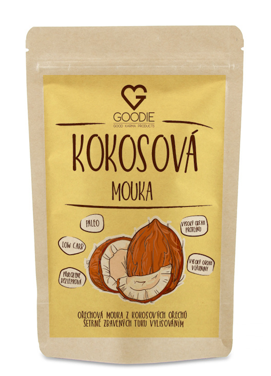 GOODIE Kokosová mouka (proteinová) BIO 200 g