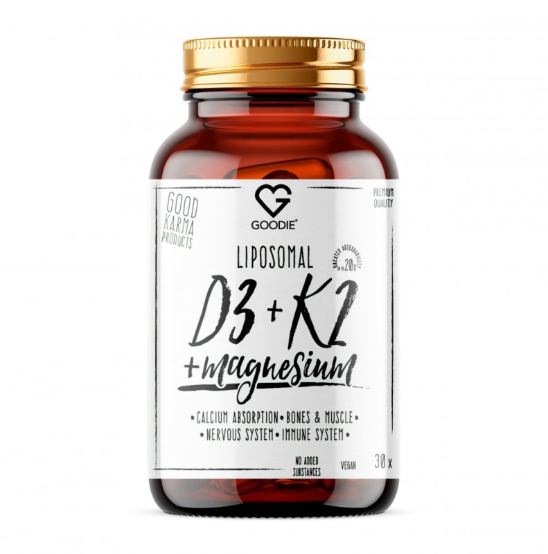 Goodie Liposomální Vitamin D3 + K2 + Magnesium 30 ks