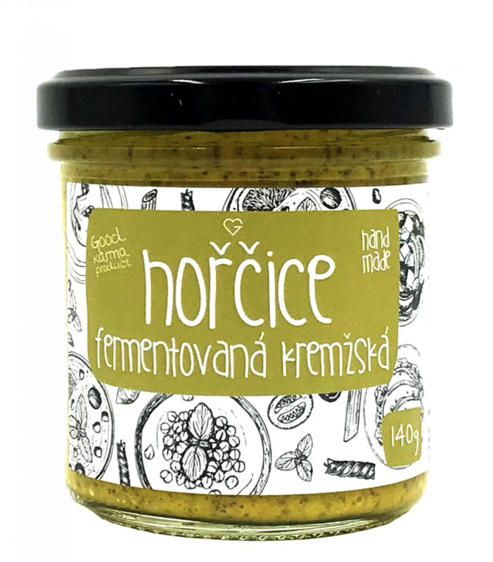 GOODIE Hořčice fermentovaná - kremžská 135 g