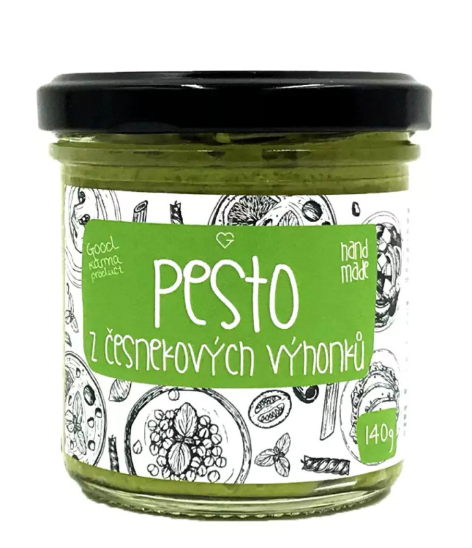 GOODIE Pesto z česnekových výhonků 140 g