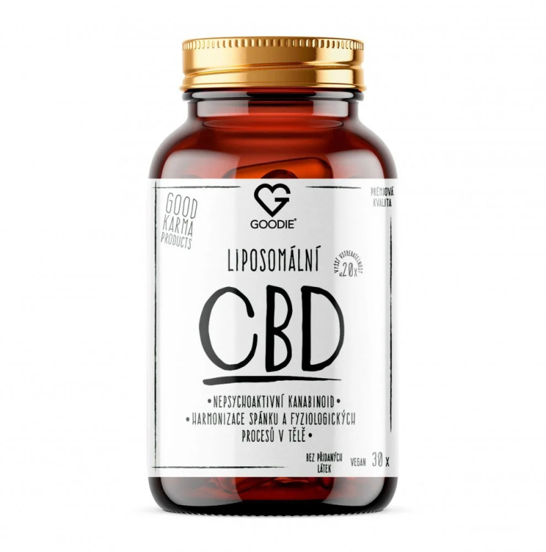 Goodie Liposomální CBD 30 ks, 5mg