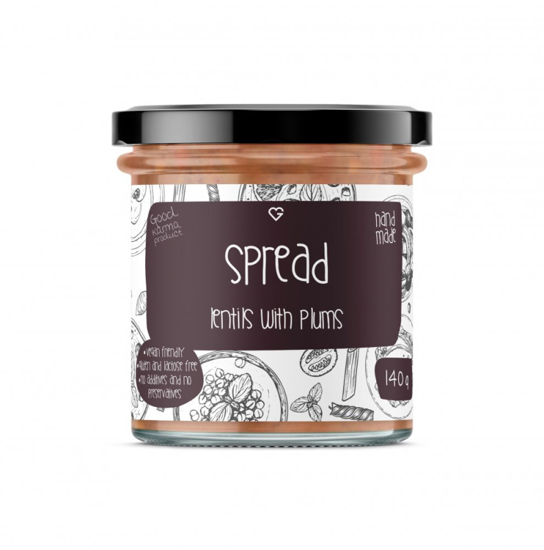 Goodie Pomazánka - Čočková se švestkami 140 g