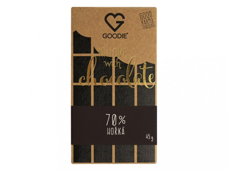 GOODIE ČOKOLÁDA - Hořká 70%