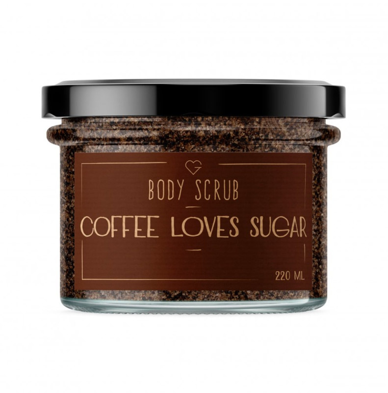 GOODIE Tělový peeling - Coffee loves sugar 220 ml