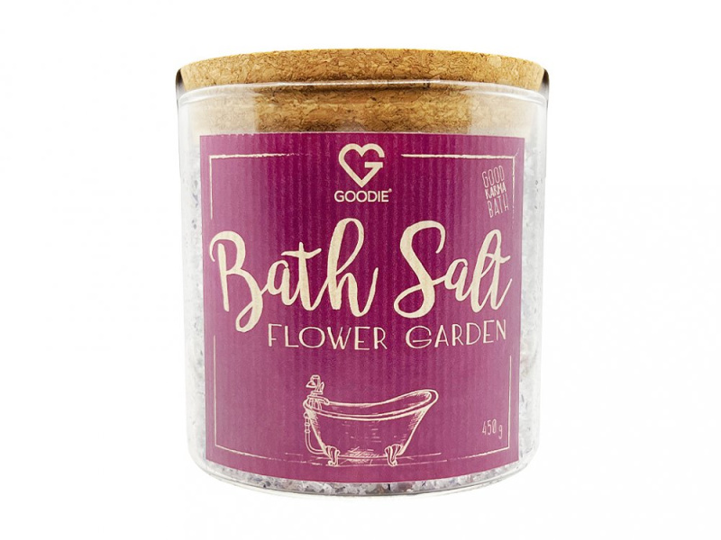 GOODIE Koupelová sůl - Flower garden 450 g