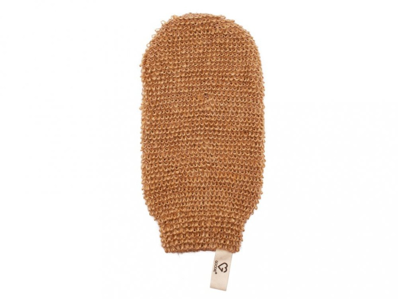GOODIE Exfoliační rukavice z BIO konopného vlákna