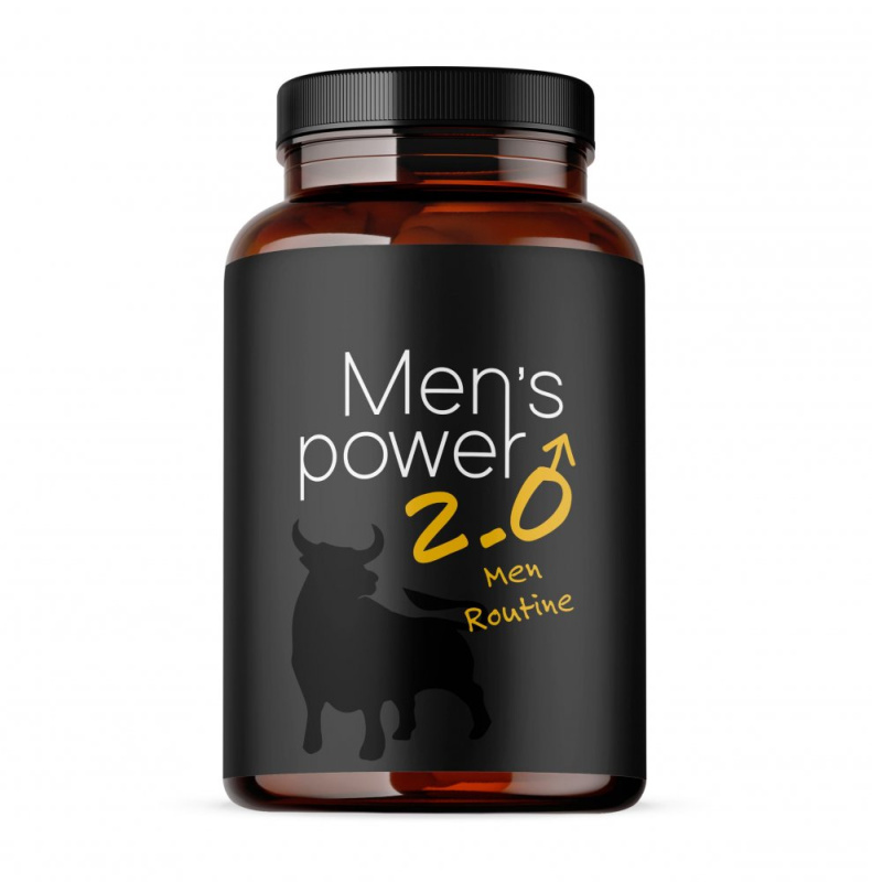 GOODIE Men's Power 2.0 - Men Routine kapsle, 150 ks