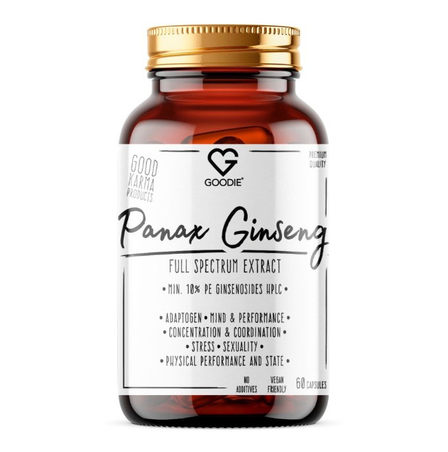 Goodie Ženšen pravý - Full spektrum extrakt 5%, 60ks