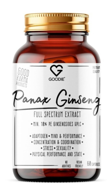 Goodie Ženšen pravý - Full spektrum extrakt 5%, 60ks