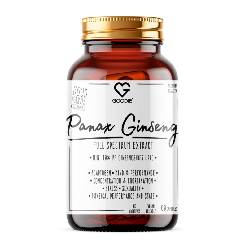 Goodie Ženšen pravý - Full spektrum extrakt 5%, 60ks