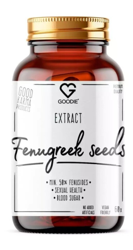 GOODIE Fenugreek Pískavice řecké seno extrakt min. 50 % fenuside, 60 ks
