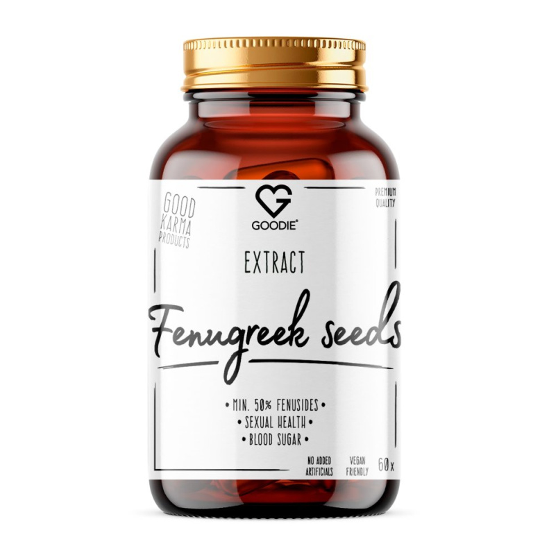 GOODIE Fenugreek Pískavice řecké seno extrakt min. 50 % fenuside, 60 ks