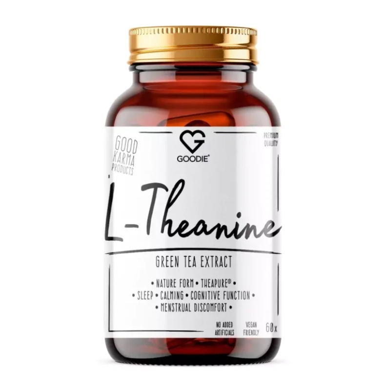Goodie L-Theanine prémiový extrakt ze zeleného čaje Theapure, 60ks