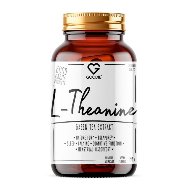 Goodie L-Theanine prémiový extrakt ze zeleného čaje Theapure, 60ks
