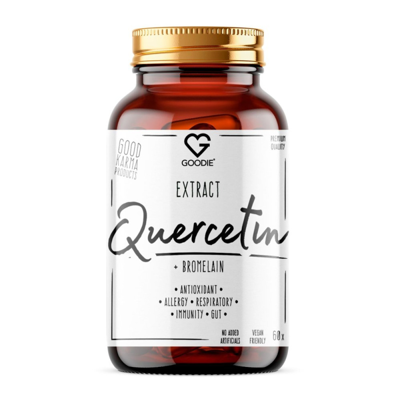 GOODIE Quercetin + Bromelain - Kvercetin a Bromelain, 60 ks