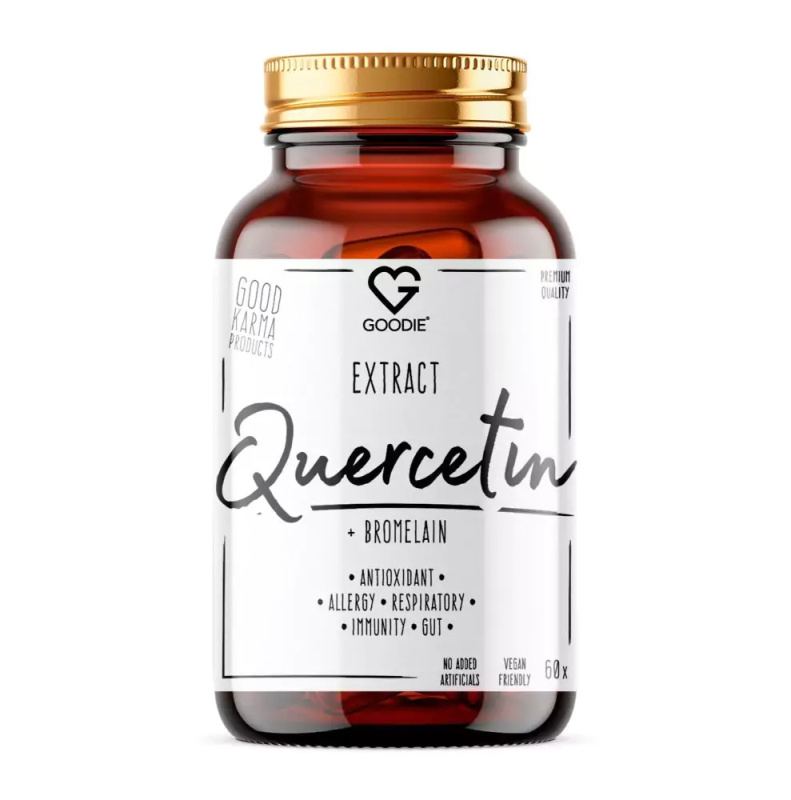 GOODIE Quercetin + Bromelain - Kvercetin a Bromelain, 60 ks