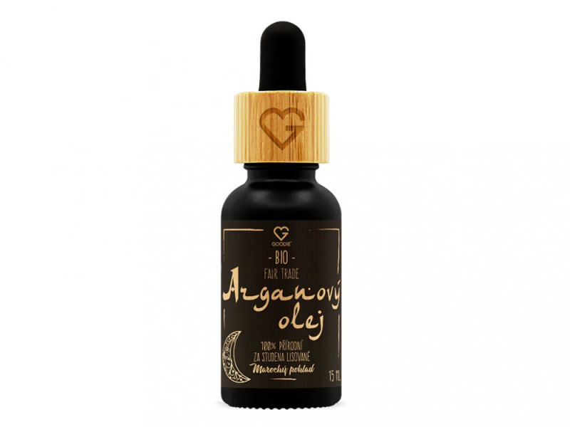 GOODIE MINI Arganový olej BIO RAW 15 ml