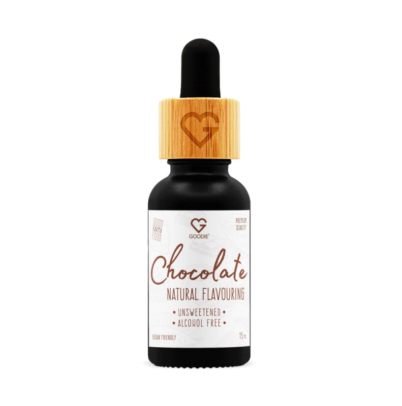 GOODIE Čokoládové přírodní aroma, 15 ml