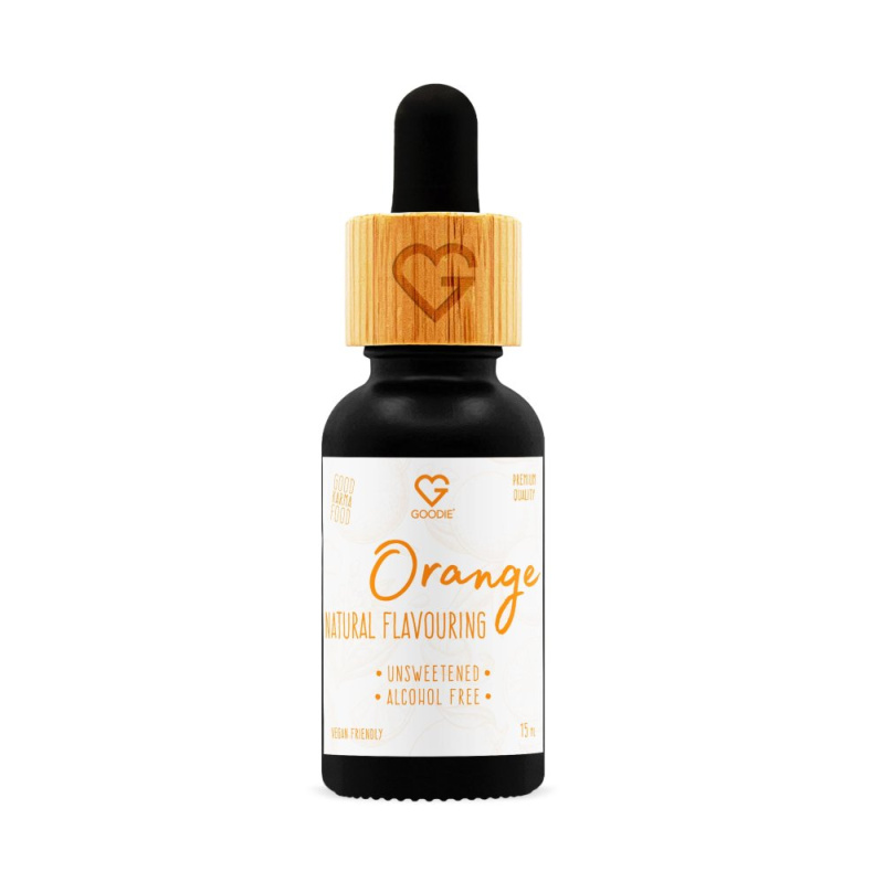 GOODIE Pomerančové přírodní aroma, 15 ml