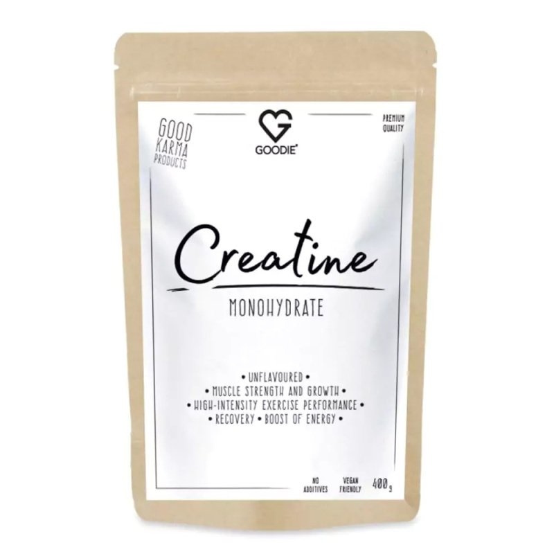 GOODIE Kreatin monohydrát Creapure® Natural, 400 g