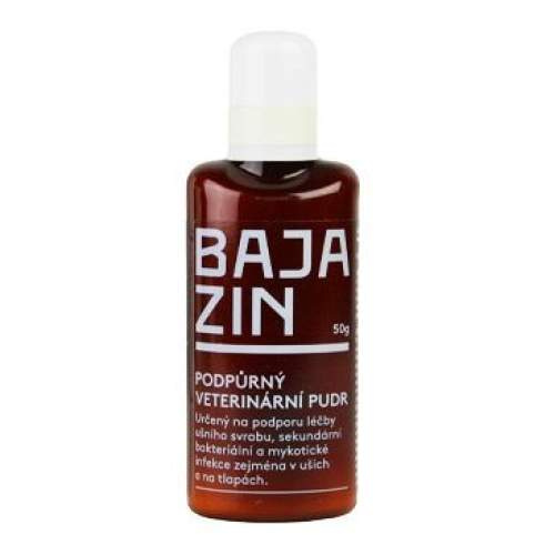 BAJAZIN Pudr pro psy, kočky, králíky i hlodavce 100 g