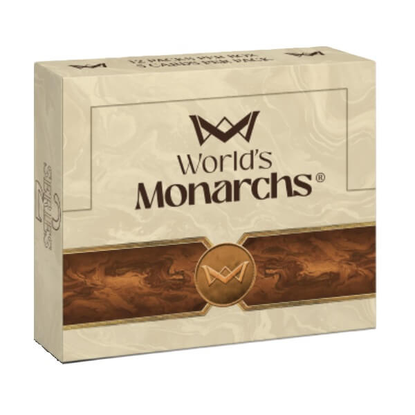 World's Monarchs 2026 sběratelské karty - Series 2 box