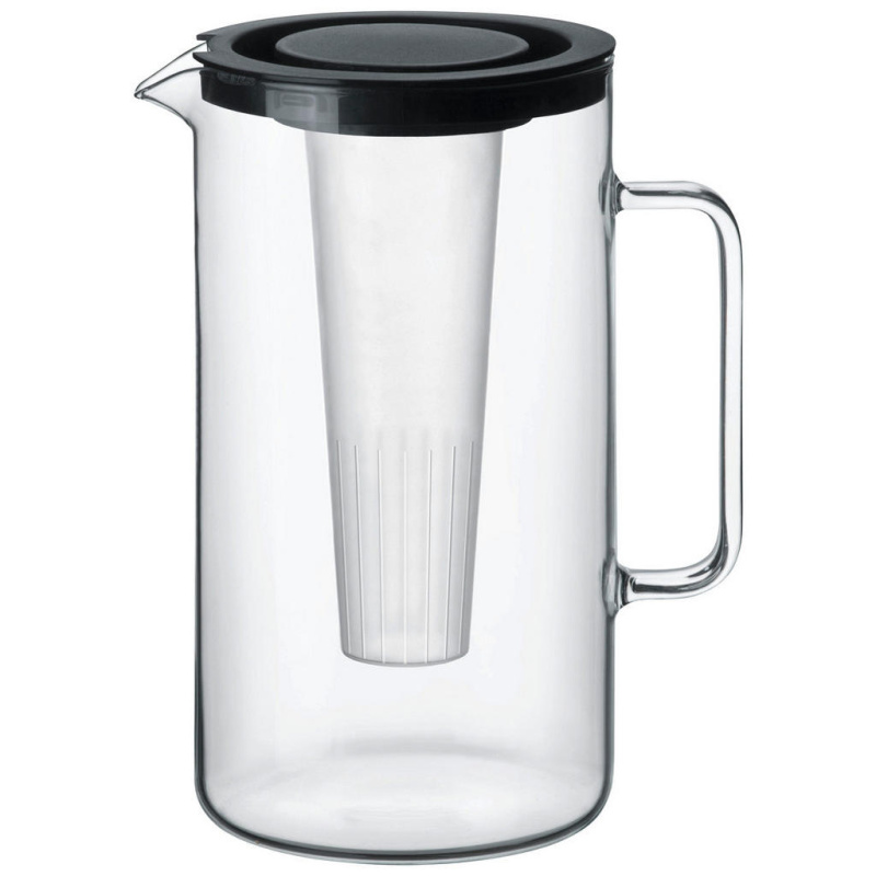 Džbánek se sítkem 2,5l černy