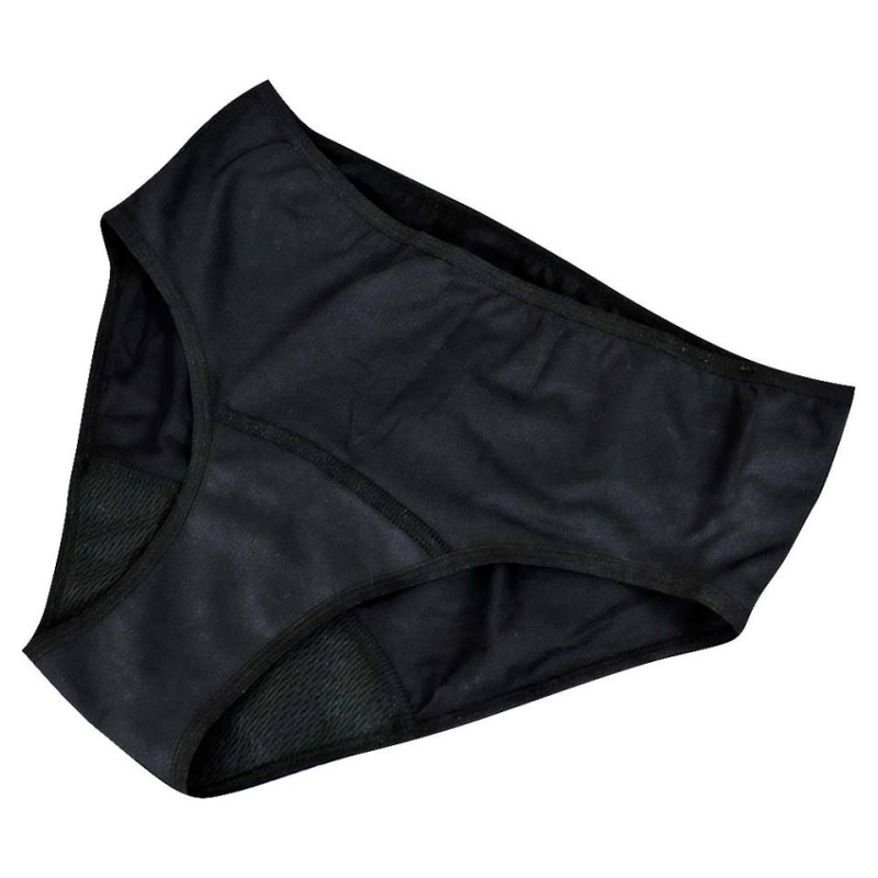 Snuggs Period Underwear Classic: Heavy Flow Black látkové menstruační kalhotky pro silnou menstruaci velikost XL 1 ks