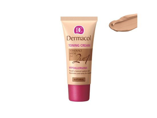 DERMACOL Tónovací krém 2v1 odstín Natural 30 ml