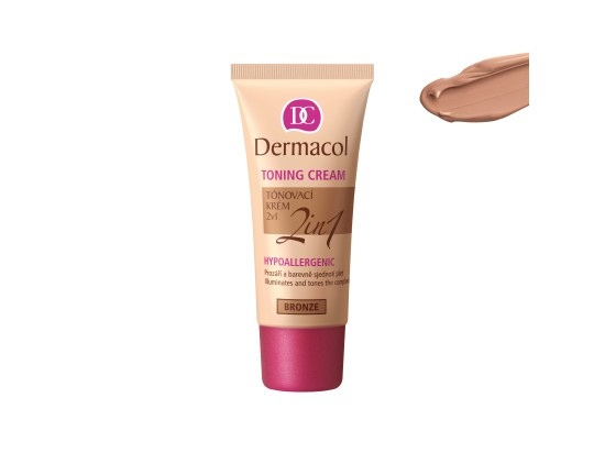 DERMACOL Tónovací krém 2v1 odstín Bronze 30 ml