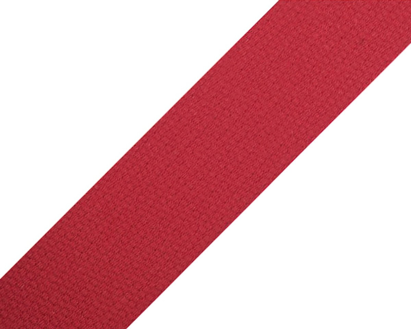 Popruh bavlněný 490011/7568 červený, šíře 3cm (popruh v metráži)