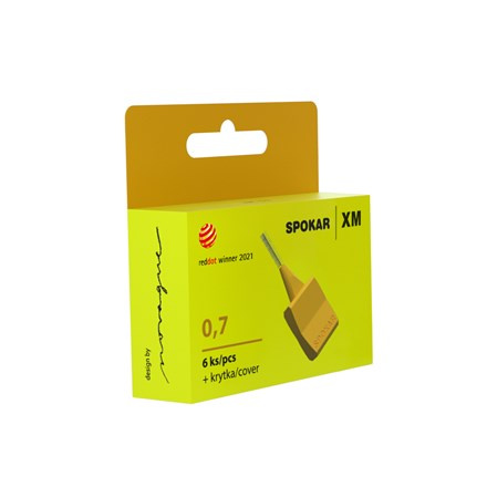 Spokar XM Mezizubní kartáčky žluté 0,7 mm 6 ks
