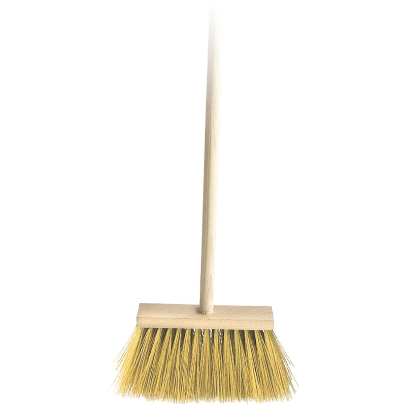 Spokar Koště zatloukané dřevěné s holí 120 cm