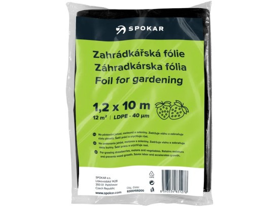 Spokar zahrádkářská fólie 1,2 x 10 m