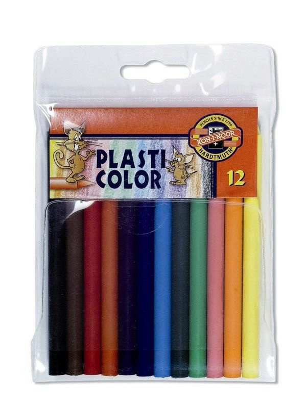 Koh-i-noor sada pastelek plasticolor 12 ks