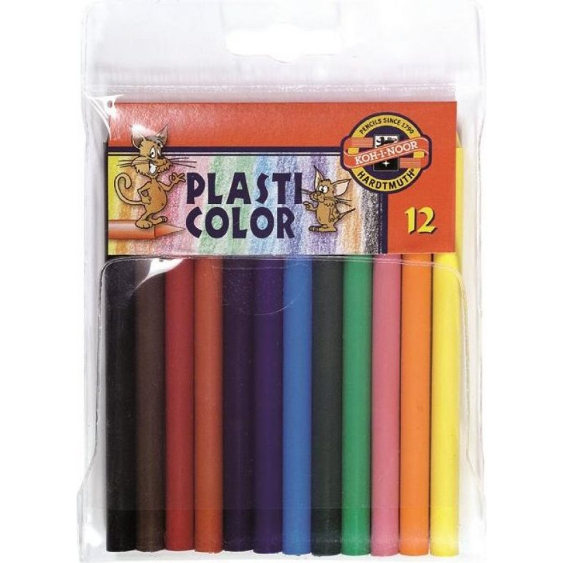 Koh-i-noor sada pastelek plasticolor 12 ks