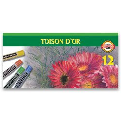 KOH-I-NOOR Křídy prašné umělecké 12ks