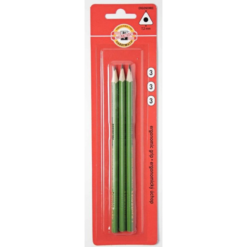 Koh-i-noor tužka grafitová č. 3 (3 ks)