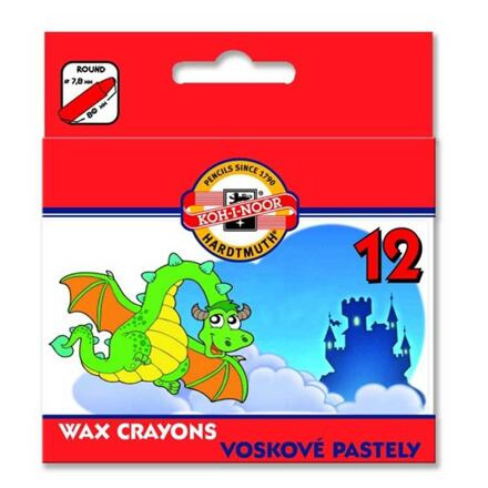 KOH-I-NOOR Školní voskovky 12ks