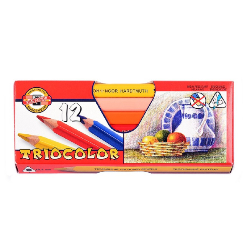 Arka Pastelky 3152/12 trojhranné silné lakované